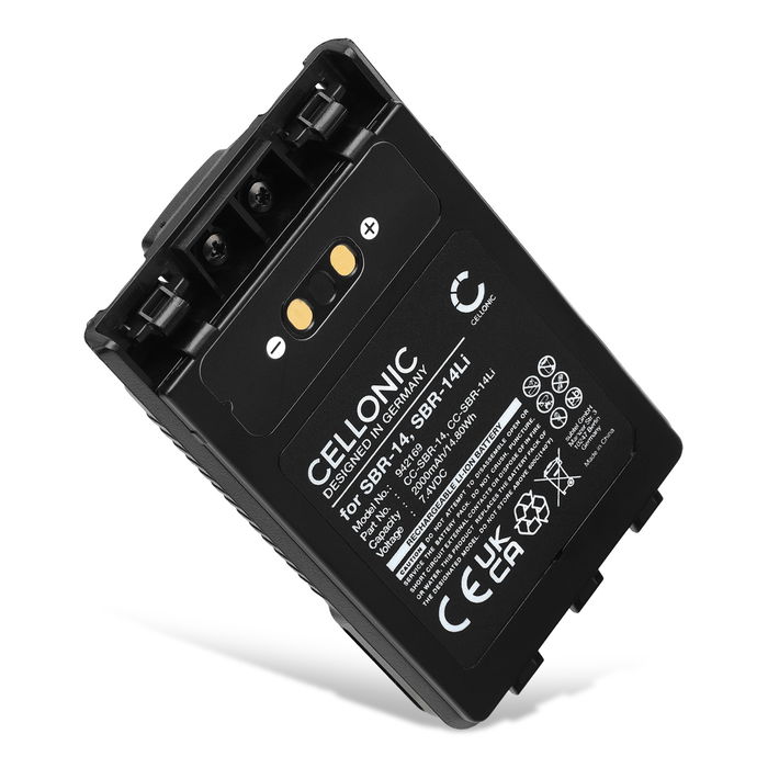Yaesu SBR-14Li Batterie 2000mAh de Cellonic