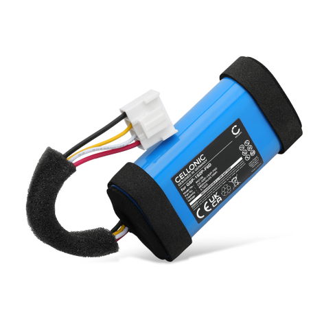 Batterie pour Enceintes JBL Flip 6 GSP-1S2P-F6D (6800mAh, 3.7V) de CELLONIC