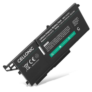 Batterie pour Dell Latitude 7330 Rugged Extreme, 13 7330, M69D0, 01VX5, 404T8, 8WRCR 11.25V 3450mAh de CELLONIC