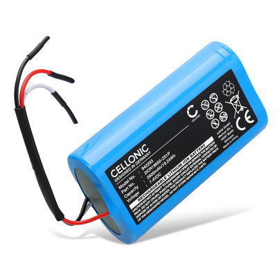 Batterie 2600mAh pour appareil photo - Remplacement modèle 2ICR18650-2S1P