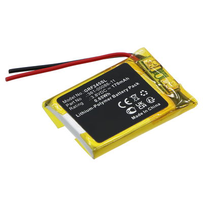 Batterie pour Garmin Forerunner 245, Forerunner 245 Music - 361-00086-11 (170mAh ) Batterie de remplacement
