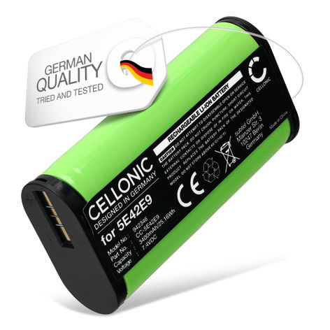 Battery for Ring Alarm Home Base Pro Station 5E42E9 (3400mAh, 7.4V) from CELLONIC