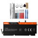 1x 3400mAh 11.4V + kit d'outils