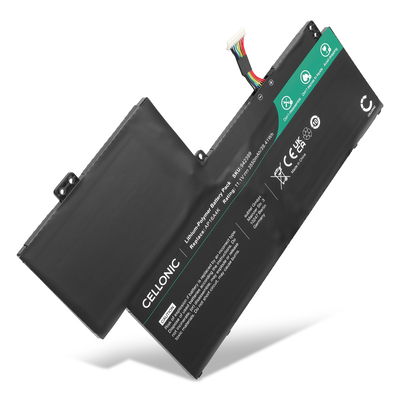 Batterie pour Acer Swift 1 SF113, Acer Aspire One 1-132, AP16A4K, KT.00304.003, KT.00304.007, 3ICP4/68/111 11.1V 3550mAh de CELLONIC