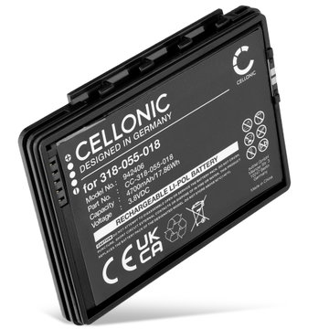 Batterie pour Honeywell CT60, CT50, Honeywell Dolphin CT60, Honeywell CT60XP 4700mAh 3.8v CELLONIC