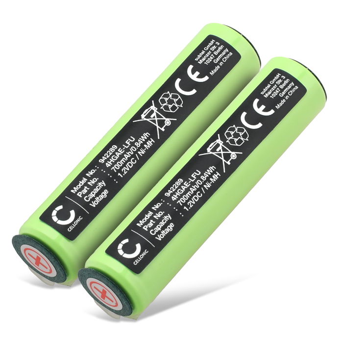 2x Braun MGK3060 Type 5514 Batterie 700mAh de Cellonic