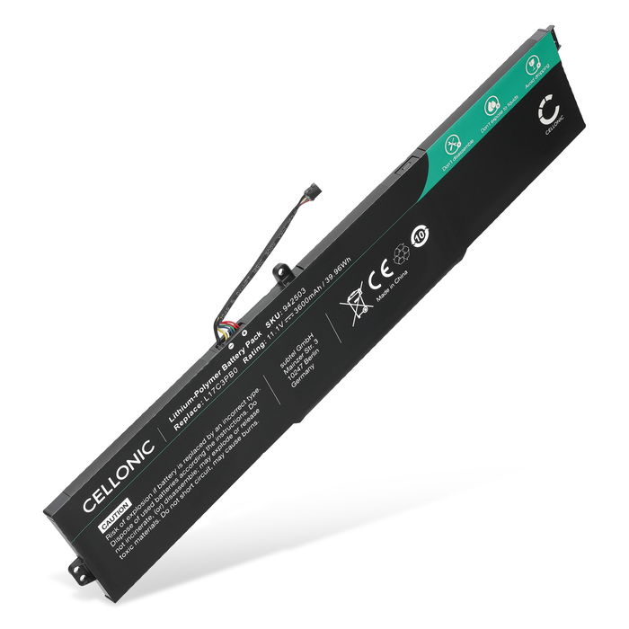 Battery for Lenovo Ideapad 330-15ICH, Ideapad 330-17ICH, Lenovo L17C3PB0, L17M3PB1 11.1V 3600mAh from CELLONIC