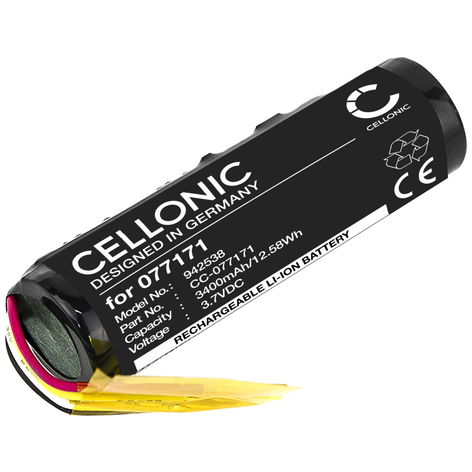 Batterie pour Enceintes Bose SoundLink Micro 077171 (3400mAh, 3.7V) de CELLONIC