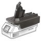 1x Adaptateur de batterie DeWalt 18V-20V ou Milwaukee 18V vers Dyson V6