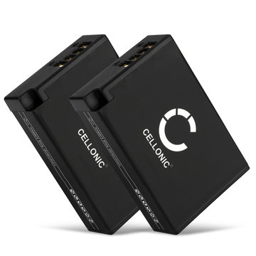 2x Batterie pour Canon EOS 750D EOS 760D EOS 770D EOS 800D EOS Kiss X8i EOS M3 EOS M5 EOS M6 EOS Rebel T6i EOS Rebel T6s 950mAh de CELLONIC