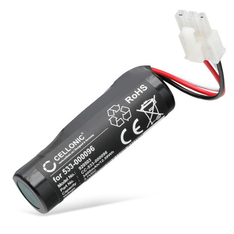 Batterie pour Logitech UE BoomBox 984-000304 / Logitech DGYF001 / 533-000096 / GPRLO18SY002 3400mAh de CELLONIC
