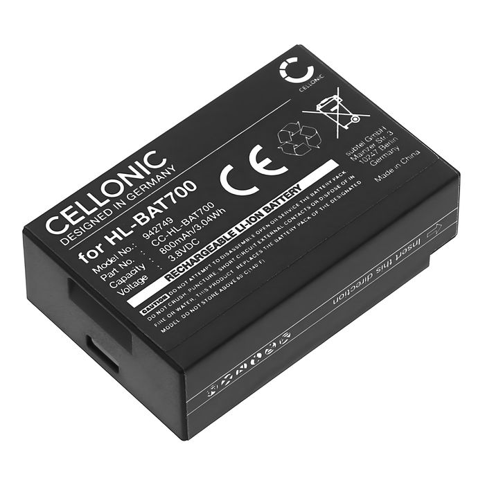 Batterie pour Hollyland Solidcom C1, Solidcom C1 Pro 800mAh de CELLONIC