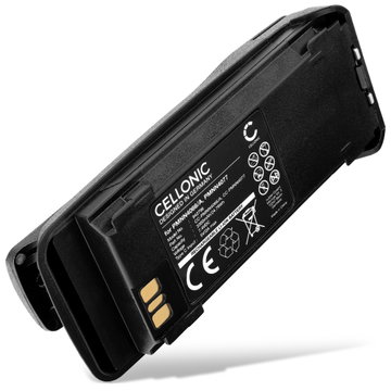 Batterie pour Motorola DP3400, DR3000, DP3600, MTR2000, DP3601, XPR 7550 (Port de type C) 7.4v 3350mAh Li Ion de CELLONIC