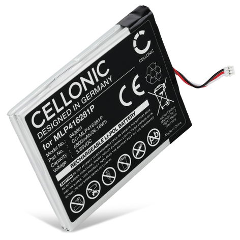 Batterie pour EZVIZ DP1S MLP416281P (6800mAh, 3.85V) de CELLONIC