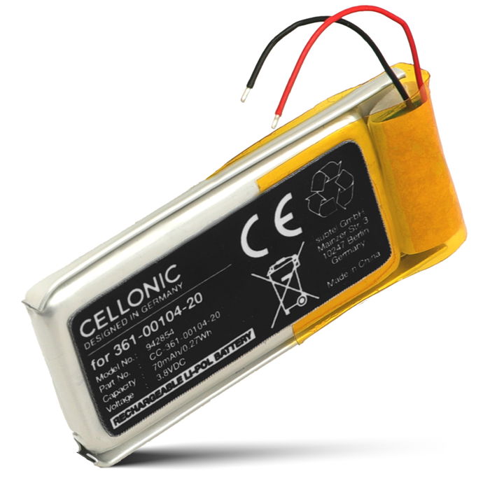 Garmin 361-00104-20 Batterie 3.8V 70mAh de Cellonic