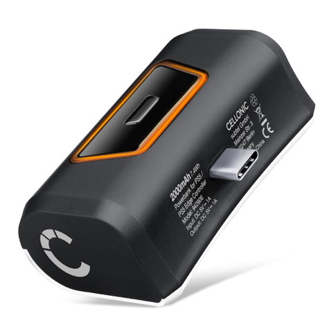 Power Bank 2000mAh – White + USB Cable from CELLONIC