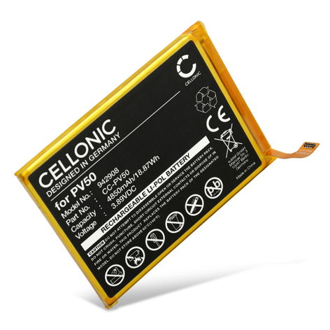 Batterie pour téléphones portables Motorola XT2237; Moto G73 5G PV50, SB18D61156 (4850mAh, 3.89V) de CELLONIC