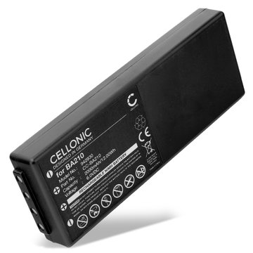 Batterie pour HBC Radiomatic Spectrum 1, 2, 3, Linus 4, 6, Micron 4, 6, Eco, FUB10AA - BA210 2000mAh de CELLONIC