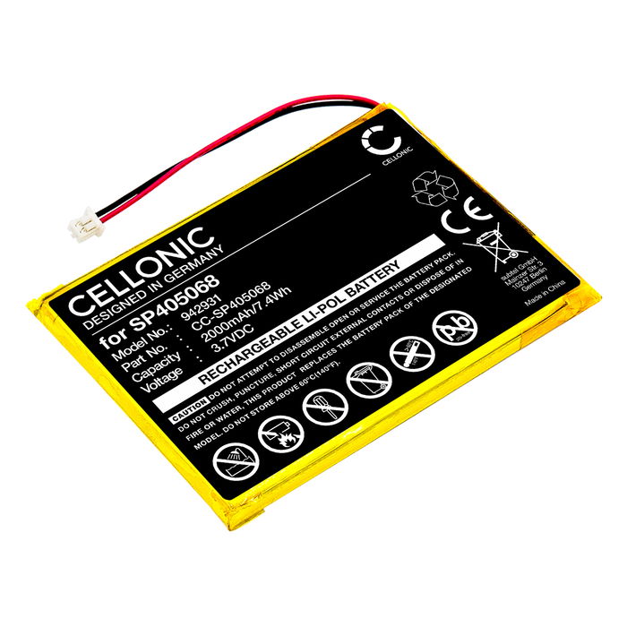Batterie pour Kompatibel mit Luvion Prestige Touch, Supreme Connect - SP405068 2000mAh de CELLONIC