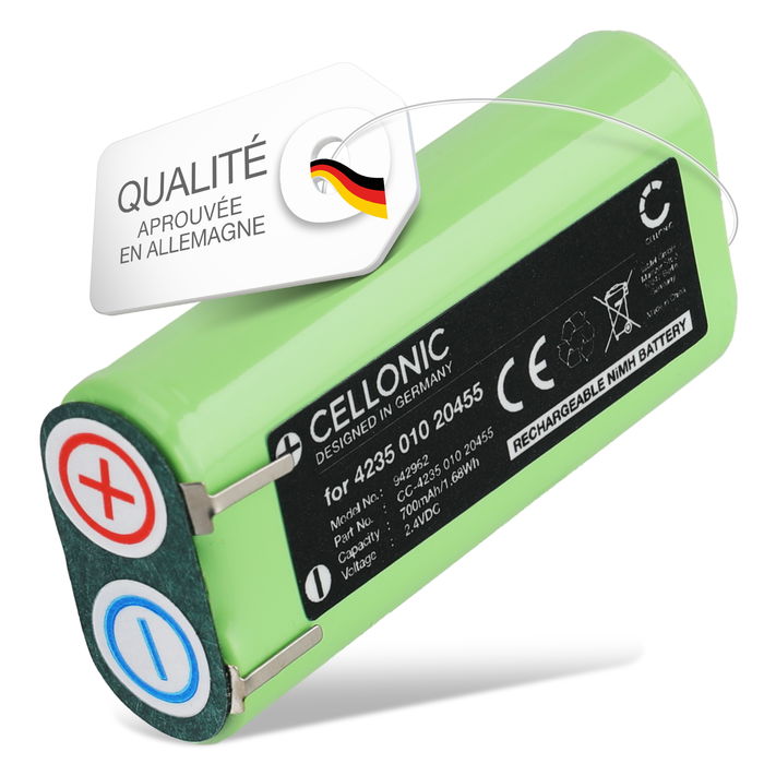 Philips Norelco TT2040/32 Batterie 700mAh de Cellonic