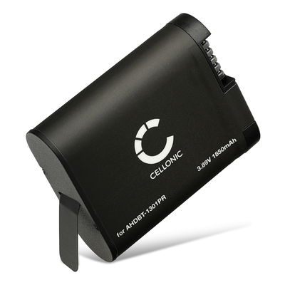 Batterie pour GoPro Hero 13, AHDBT-1301 AHDBT-1301PR (1900mAh, 3.89V) de CELLONIC