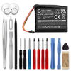 1x Batterie 1000mAh + kit d'outils 17pcs