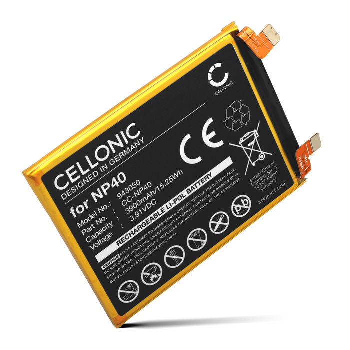 Batterie Motorola EDGE 30 NEO, XT2245 NP40, SB18D50729, SB18D50730 (3900mAh, 3.91V) de CELLONIC