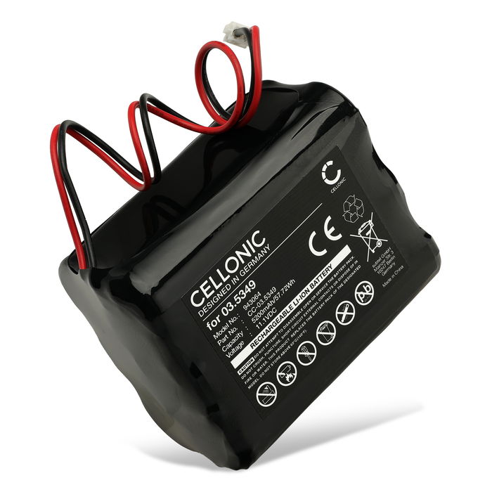 Battery for SCANGRIP NOVA 3K, NOVA 4K 5200mAh from CELLONIC