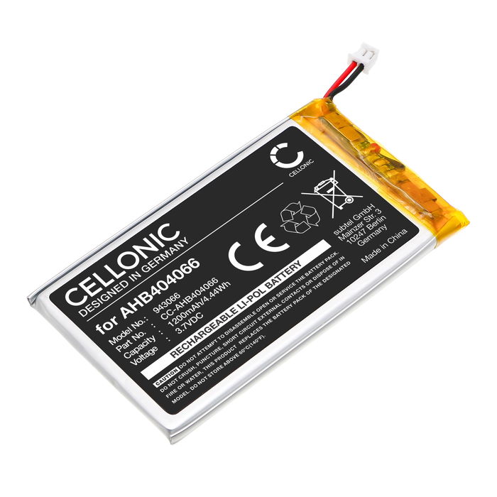 Batterie Control4 Neeo AHB404066 (1200mAh, 3.7V) de CELLONIC
