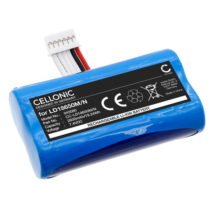 Batterie pour Ingenico AXIUM DX4000, AXIUM DX8000, AXIUM DX8002, Landi A8s 2600mAh de CELLONIC