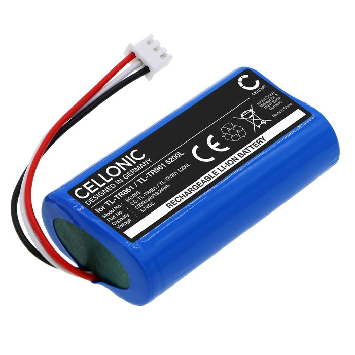 1x Batterie TP-Link TL-TR961 5200L, TL-TR861 5200L TL-TR861 5200L, TL-TR961 5200L (5200mAh, 3.7V) de CELLONIC