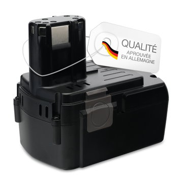 Batterie pour Hitachi BCL1815, DS 18DL, WR 18DL, WH 18DL, C 18DL, DH 18DL 18.0V Li Ion 5000mAh de CELLONIC