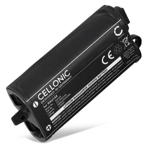 Batterie pour DAITEM SH156AX RXU15X (3000mAh, 3V) de CELLONIC