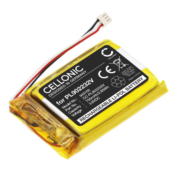 Jabra PL902232V Batterie 3.8V 750mAh de Cellonic
