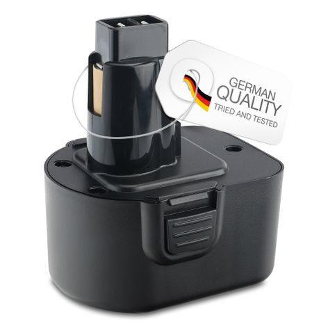 Battery for Black & Decker CD12CA; KC12GT; Q120; TV250; CD431 TV250, PS350 (2100mAh, 12V) from CELLONIC
