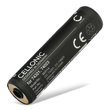 Batterie pour Streamlight Jr LED, ProTac HL USB, Strion (2020), Strion DS HL, Strion DS HPL, Strion HPL, Strion LED 3500mAh de CELLONIC