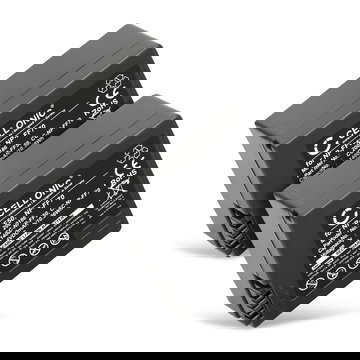 2x Battery for Sony CCD-TRV608, CCD-TRV328, NP-FF50, NP-FF71, NP-FF51, NP-FF70 1400mAh from CELLONIC