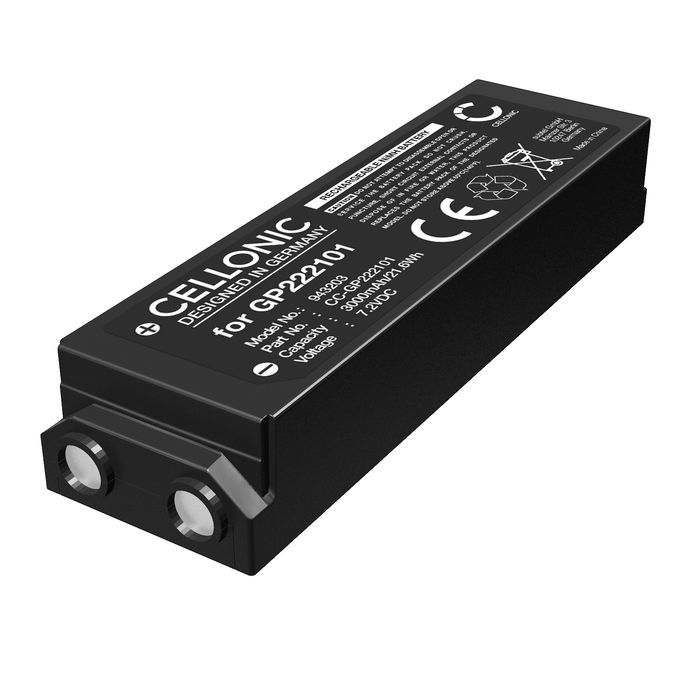 Batterie pour Scanreco 590, 592, 593, 960, 16131, GP222101 3000mAh de CELLONIC