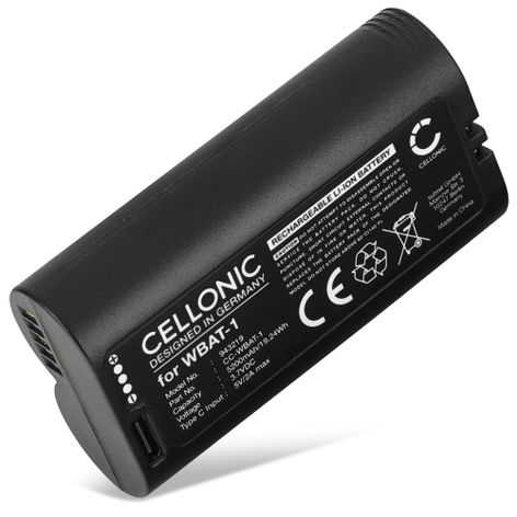 Battery for Wyze Battery Cam Pro WBAT-1 (5200mAh, 3.7V) from CELLONIC