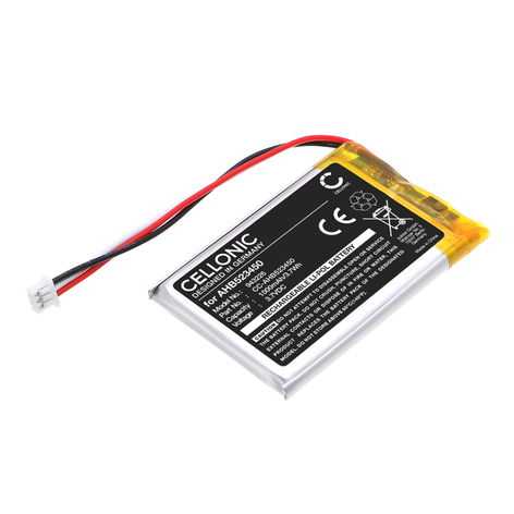 Batterie pour HelloBaby HB24; HB6339; HB66, HB66 Pro; HB31 AHB523450 (1000mAh, 3.7V) de CELLONIC