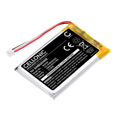 Batterie pour Babysense V24R AHB523450 (1000mAh, 3.7V) de CELLONIC