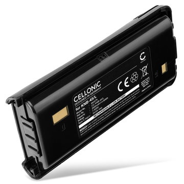 Batterie pour Kompatibel mit Kenwood TK-3301T TK-3200 TK-3202 TK-2202E TK-2206 TK-2207 TK-2207G TK-2302E 7.4V 2000mAh Li Ion de CELLONIC