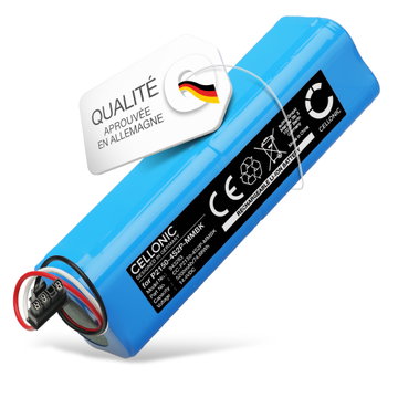 Batterie pour Dreame Bot L10 Prime, Bot L10s Plus, L10s Pro, L10 Prime, Xiaomi 34264, Mi Robot Vacuum-Mop 2 Ultra 5200mAh de CELLONIC