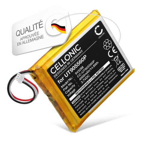 Batterie pour Babysense HD S2; Bonoch BBM03; BBM05; BBM01 (4000mAh, 3.7V) de CELLONIC