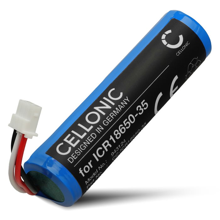 2x Batterie pour Petzl NAO, NAO Plus 2600mAh de CELLONIC