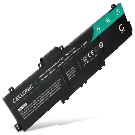 Battery for HP Pavilion 15; 240 G10; 245 G10; 246 G10 AE03XL (3600mAh, 11.55V) from CELLONIC