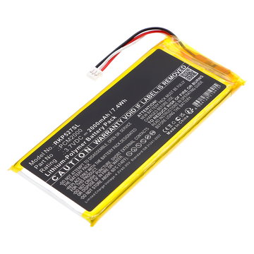 Batterie pour Ring Alarm Keypad (2.Gen) - 5AT2S7 - PCM2000 (2000mAh) Batterie de remplacement