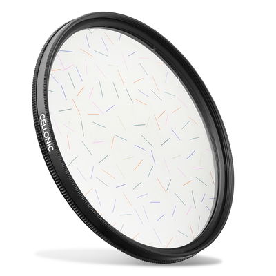 Filtre Arc-en-ciel Starlight à effets de traits pour Ø 58mm Filtre d’effet