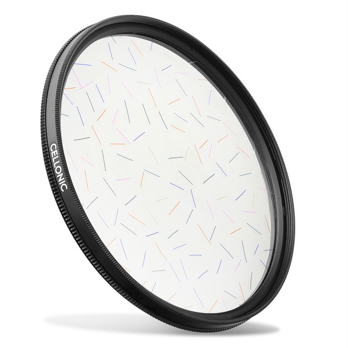 Rainbow Starlight Brushed Filter for Ø 67mm Effect Filter