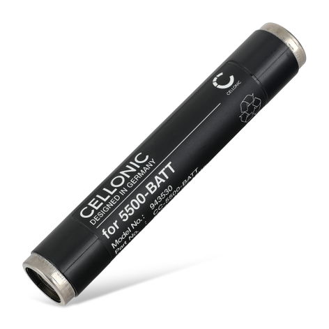 Batterie pour Nightstick XPR-5542GMX; XPR-5580; XPR-5581RX 5500-BATT (6800mAh, 3.7V) de CELLONIC
